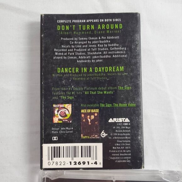 Ace of Base – Don’t Turn Around Cassette Single (1994) - Picture 3 of 4